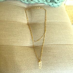 Beautiful Layered gold necklace!
